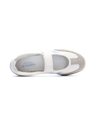 SAMBA JANE Baskets Blanc/Bleu Adidas 4