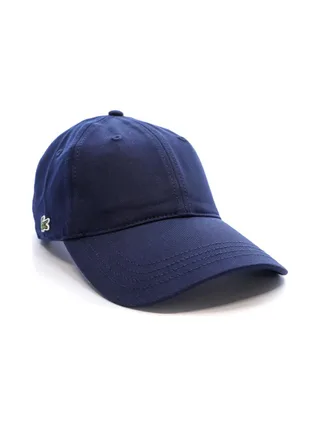Casquette Marine Mixte Lacoste Monochrome Cotton Twill 2