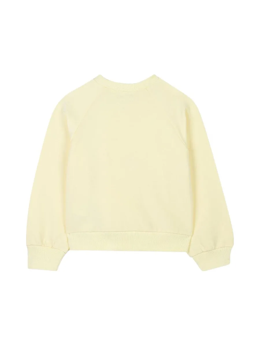 Sweat Jaune Fille Billieblush U20880 Yellow 4