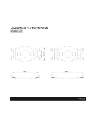Universal Tripod Floor Stand for Tablets 2