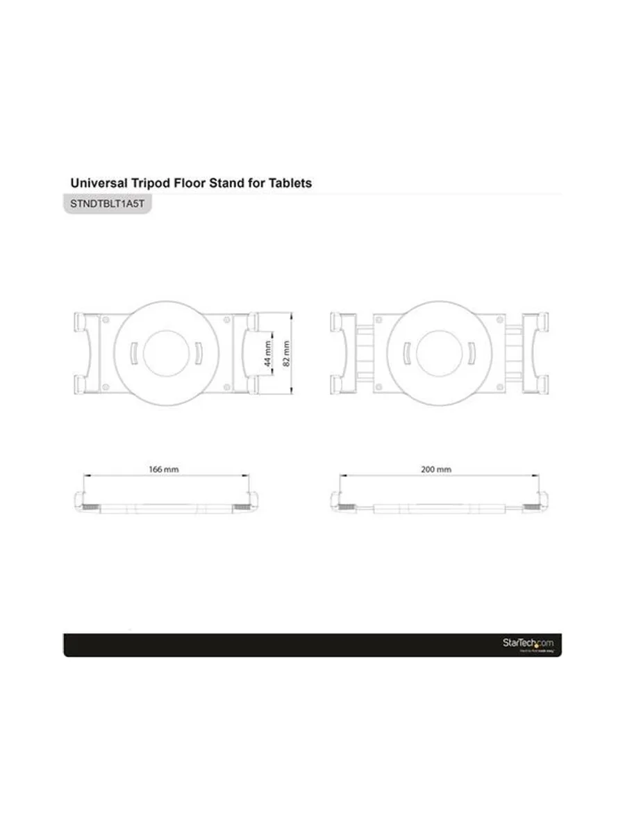 Universal Tripod Floor Stand for Tablets 2