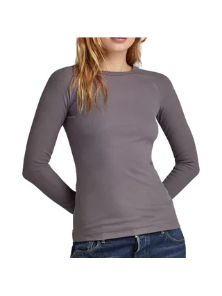T-shirt Manches Longues Gris G-Star Femme D23343 1
