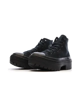 Baskets Noires Femme Converse All Star Lugged 6