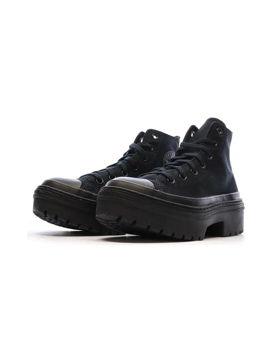 Baskets Noires Femme Converse All Star Lugged 7