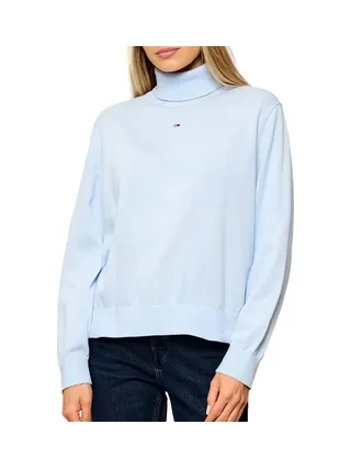 Pull Bleu Clair Femme Tommy Hilfiger Essential 1