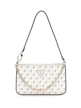 Sac à Bandoulière Beige Femme Guess Wave 1