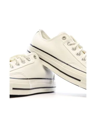 Baskets Ecru Homme Converse Chuck 70 Canvas 7