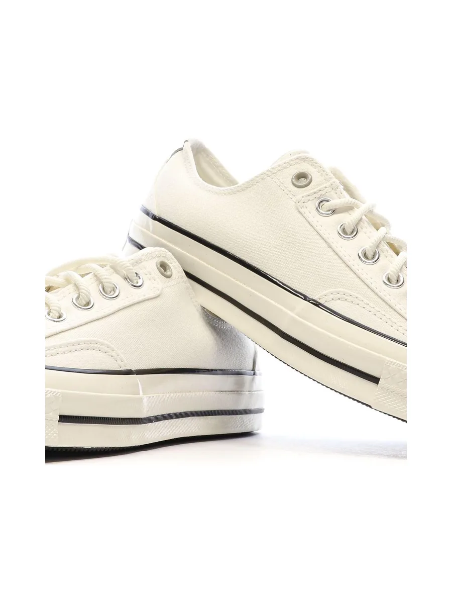 Baskets Ecru Homme Converse Chuck 70 Canvas 8