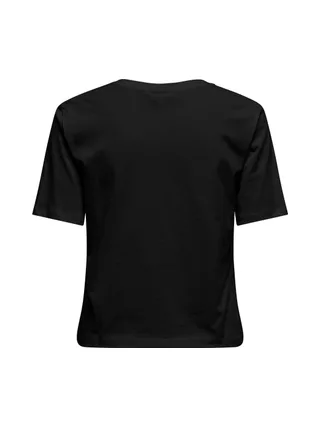 T-shirt Noir Femme JDY Rex 15352294 2
