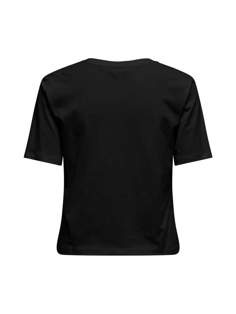 T-shirt Noir Femme JDY Rex 15352294 3