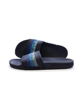 Claquettes Marines Homme Quiksilver Wordmrksld 1