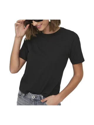 T-shirt Noir Femme JDY Rex 1
