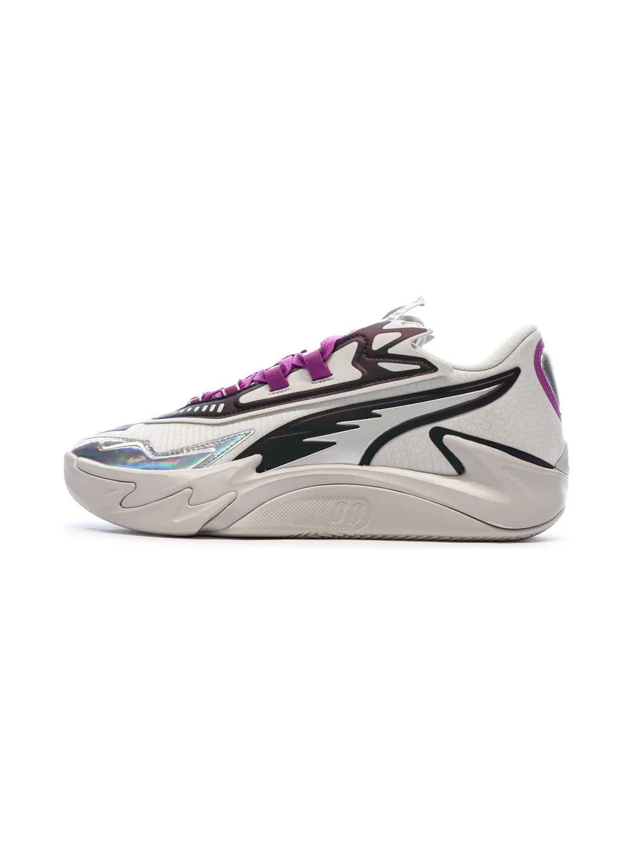 Chaussures de basketball Grises Homme Puma Scoot Zeros 2