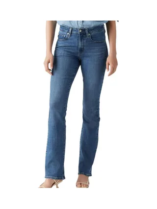 Jean 725 Bleu Foncé Femme Levi's High Rise Bootcut Med Indi 1
