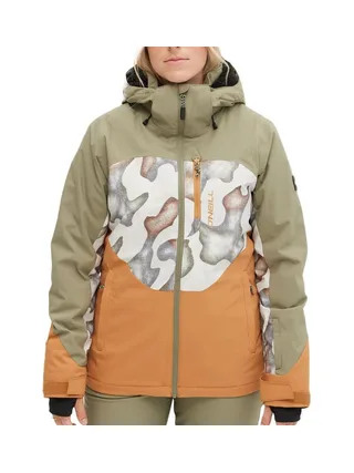Manteau Orange/Kaki Femme O'Neill Carbonite 1