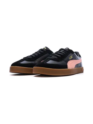 Baskets Noires/Roses Femme Puma Club Ii Era 6