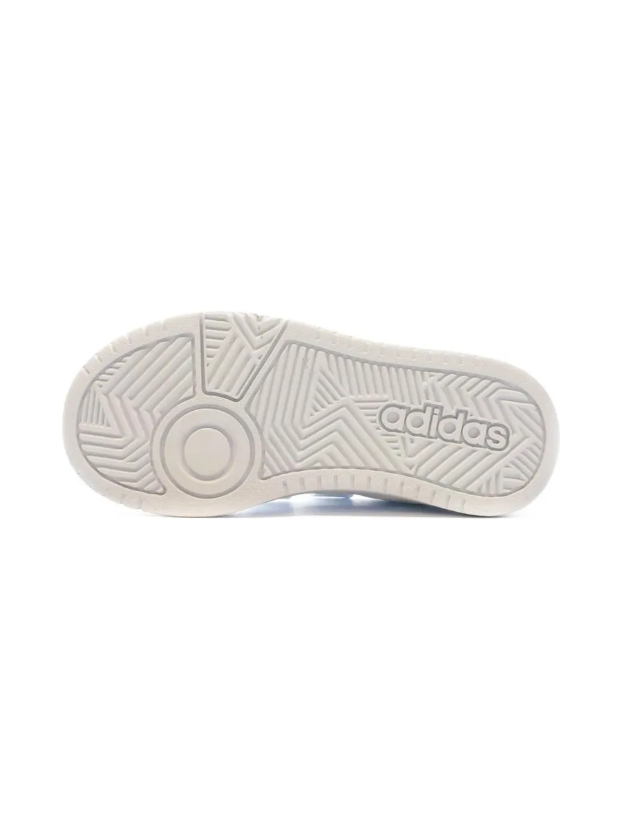 Baskets Blanches Garçon Adidas Hoops 6