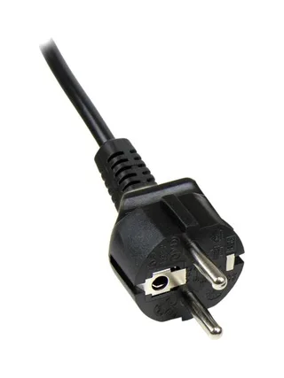 1m C5 Laptop Power Cord - Schuko CEE7 2
