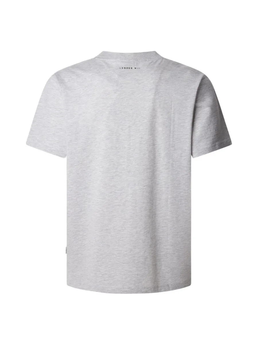 T-shirt Gris Homme Pepe jeans Dorian 3