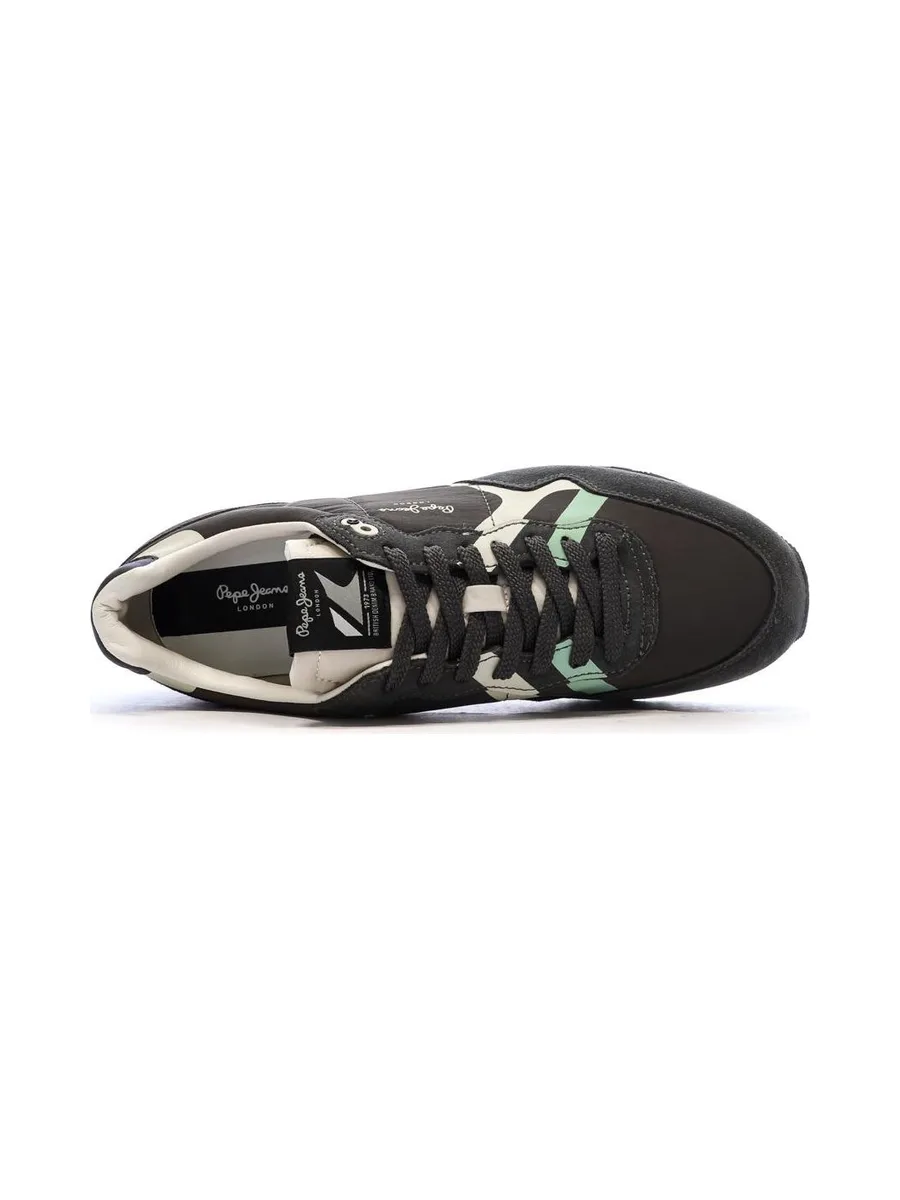 Baskets Grise Homme Pepe Jeans Brit Road 5