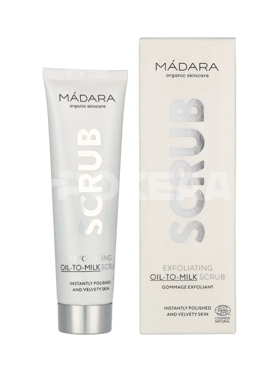 Madara Exfoliating Oil-To-Milk Scrub 60ml 1