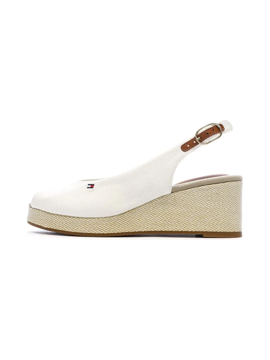 Sandales Blanches Femme Tommy Hilfiger Flag 2