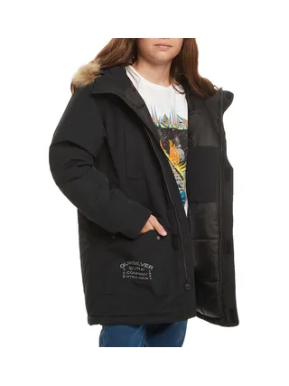 Parka Noir Garçon Quiksilver Gum Heavy 1