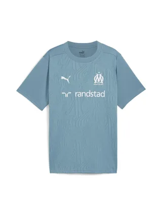 OM Maillot Training Bleu/Beige Junior Puma 24/25 1
