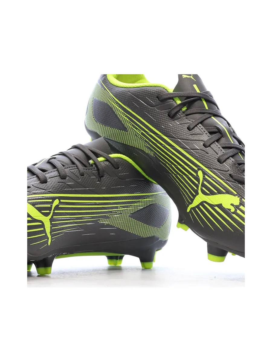 Chaussures de Foot Gris/Jaune Homme Puma Ultra 5 Play FG/AG 8