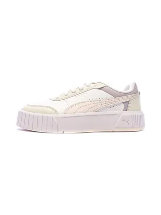 Baskets Blanches/Mauve Fille Puma Carina Mia 1