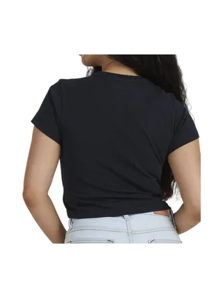 T-Shirt Noir Femme Dc shoes Star 2