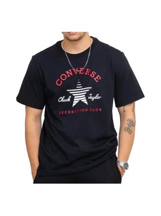 T-shirt Noir Homme Converse Graphic 10025912 1