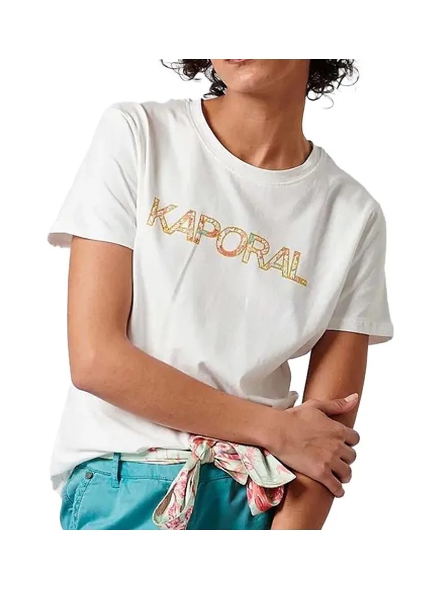T-shirt Blanc Femme Kaporal FANJOE 2