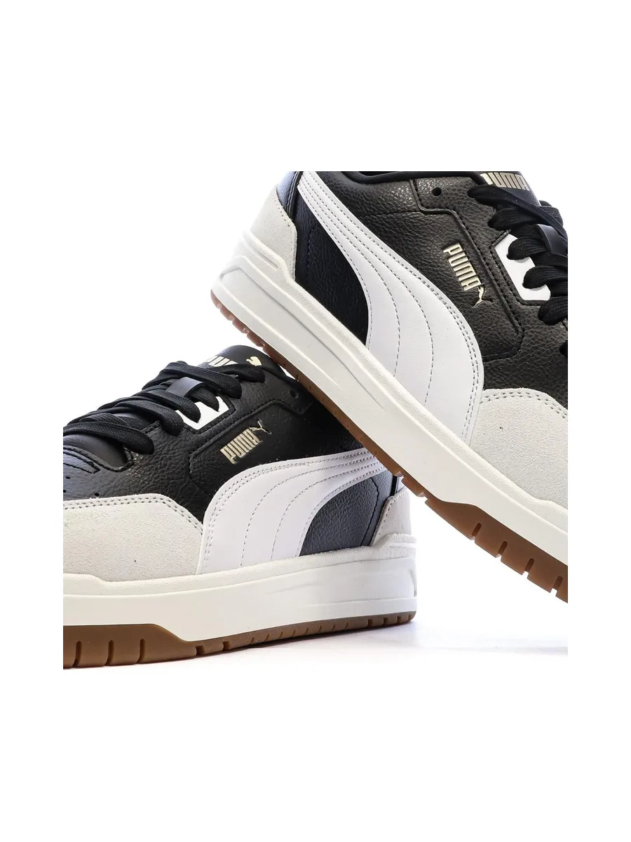 Baskets Blanc/Noir Homme Puma Shuffle Downtownn 8