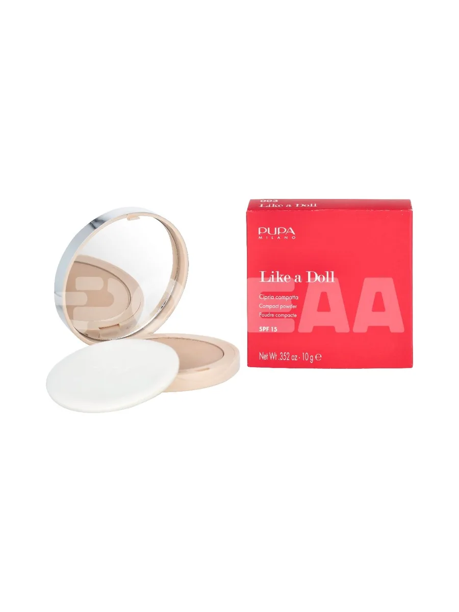 Pupa Like A Doll Nude Skin Compact Powder SPF15 10g - #003 Natural Beige 1