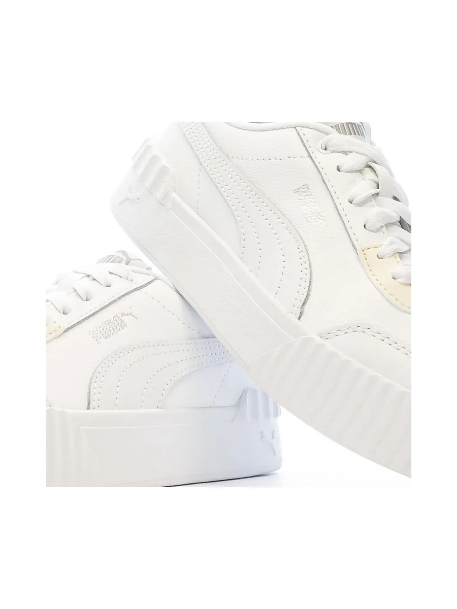 Baskets Blanches Femme Puma Carina Lift 7