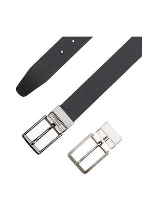 Coffret cadeau ceinture réversible Noir Homme Tommy Hilfiger Business - T 3