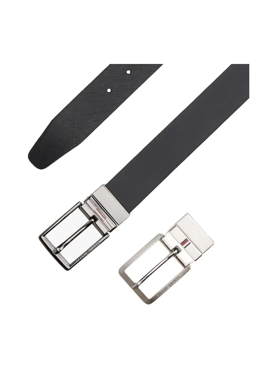 Coffret cadeau ceinture réversible Noir Homme Tommy Hilfiger Business - T 3