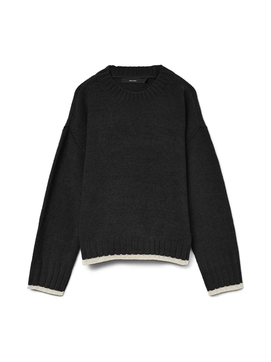 Pull Noir Femme Vero Moda Hadow 2