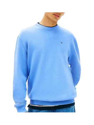 Sweat Bleu Homme Tommy Hilfiger Reg Flag Crews 1