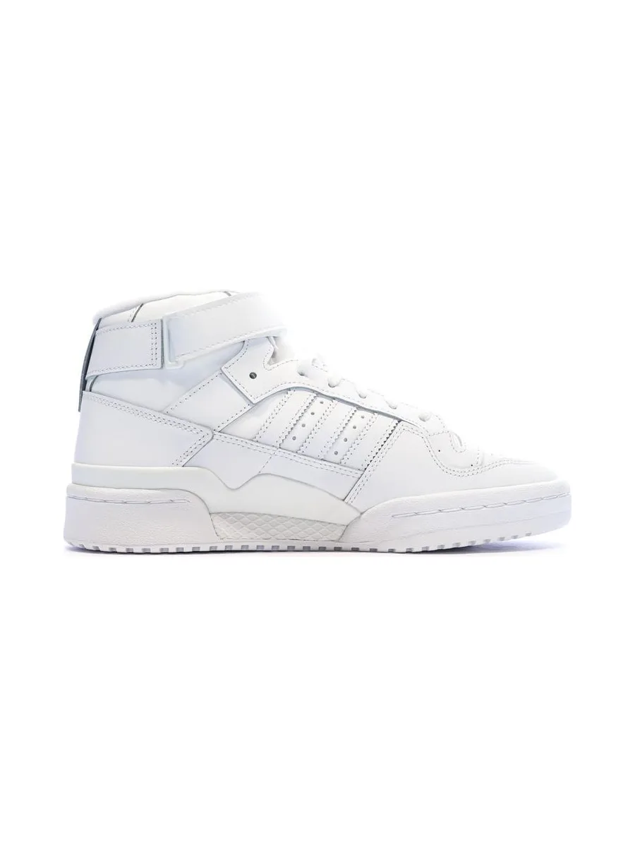 Baskets Blanches Homme Adidas Forum Mid 3