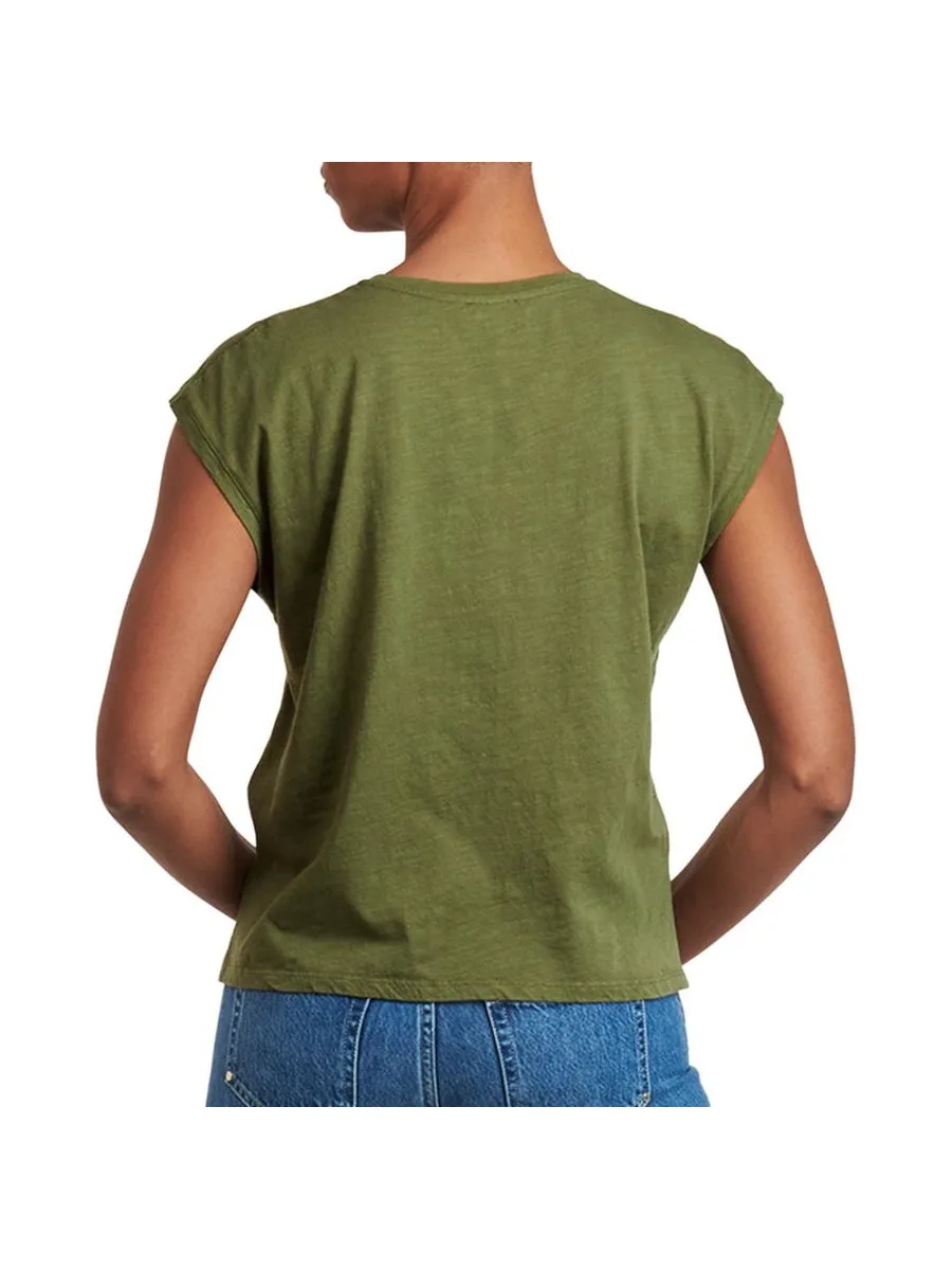 T-Shirt Vert Femme Freeman Porter Tarik Nevada 3