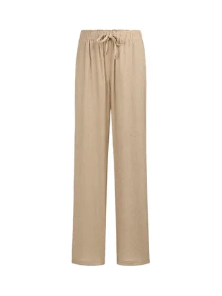 Pantalon Beige Femme Teddy Smith Lynet 1