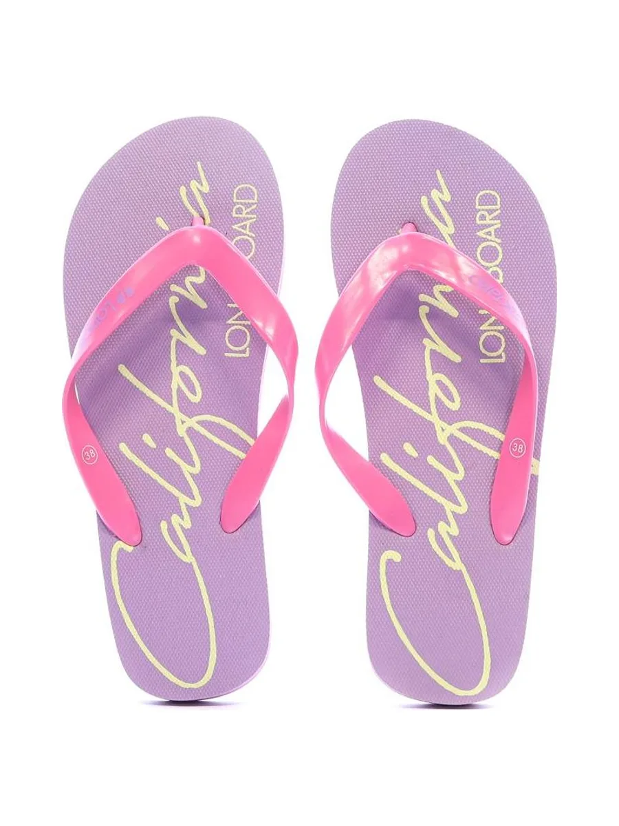 Tongs Lilas Femme Longboard Lilas 4