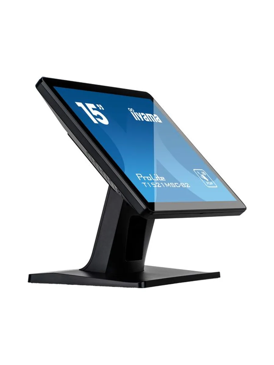 15" PCAP Bezel Free Front 10P Touch 1024 1