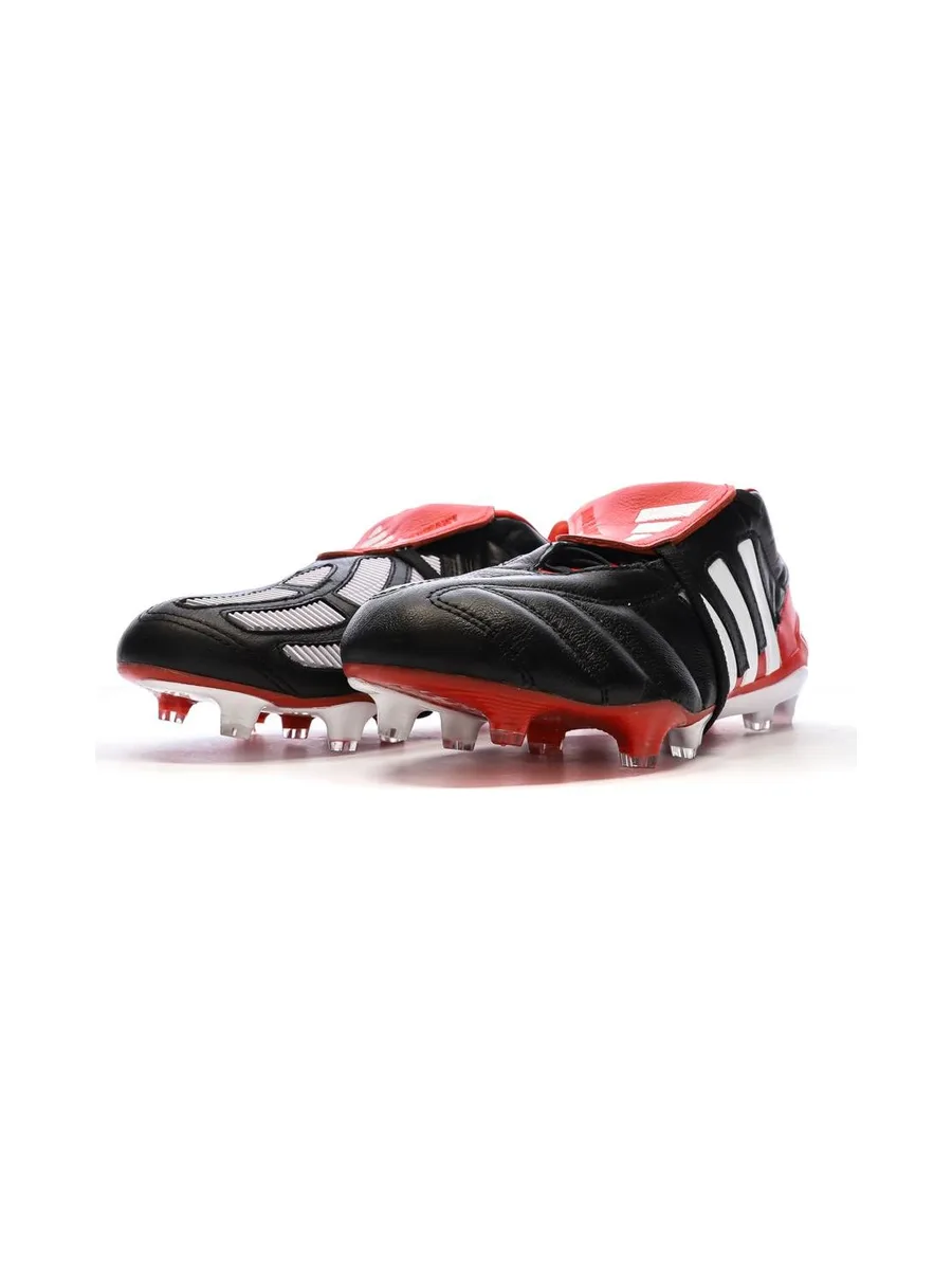 Chaussures de Foot Noir/Rouge Homme Adidas Predator Mania 7