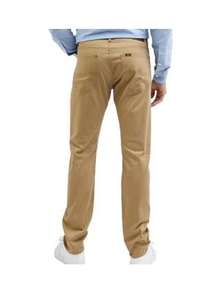 Pantalon Slim Fit Beige Homme Lee Elbus 2