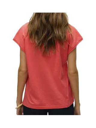 T-Shirt Rose Femme Vero Moda Dubarry 2