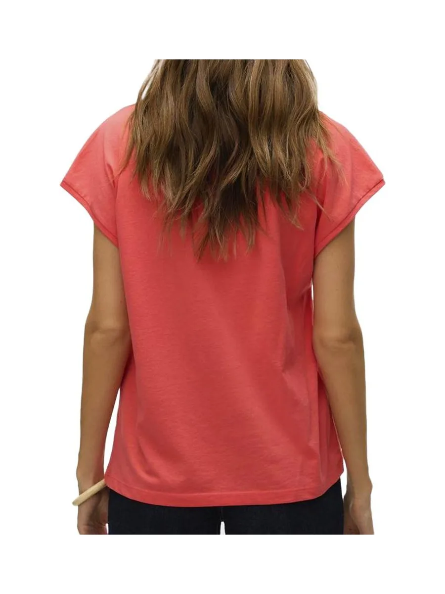 T-Shirt Rose Femme Vero Moda Dubarry 2
