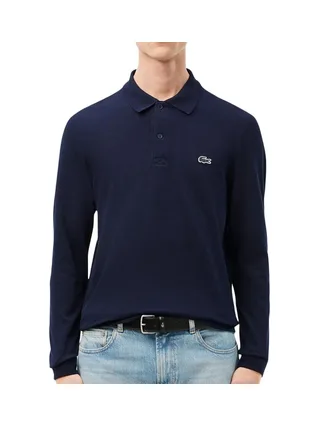 Polo Bleu Marine Homme Lacoste DH5523 1